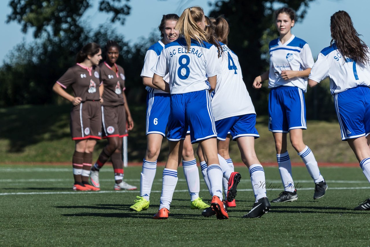 Bild 314 - B-Juniorinnen Ellerau - St.Pauli : Ergebnis: 1:5